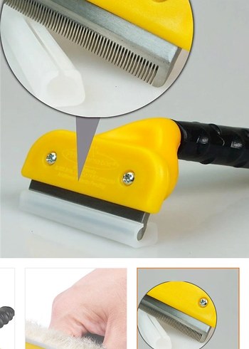 Renkli Sarı Kedi - Köpek Tüyü Temizleyici - Görsel 7