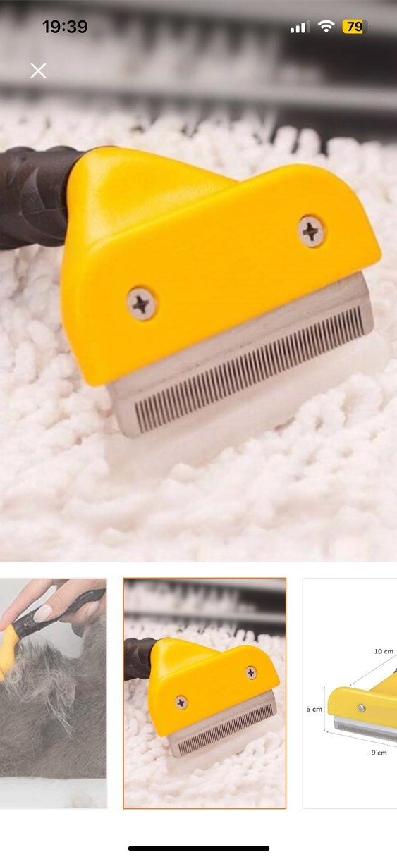 Renkli Sarı Kedi - Köpek Tüyü Temizleyici - Görsel 4