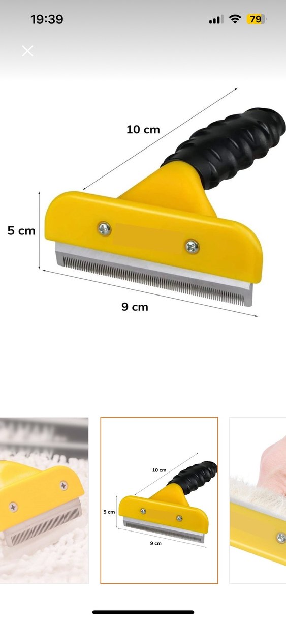 Renkli Sarı Kedi - Köpek Tüyü Temizleyici - Görsel 5