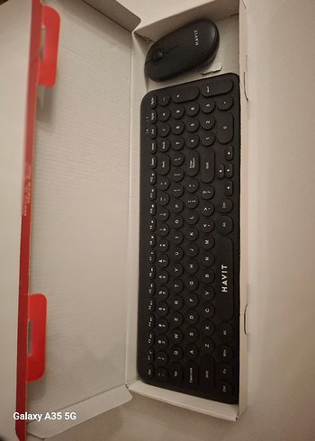 Havit KB254GCM Kablosuz Klavye ve Mouse Seti - Görsel 2