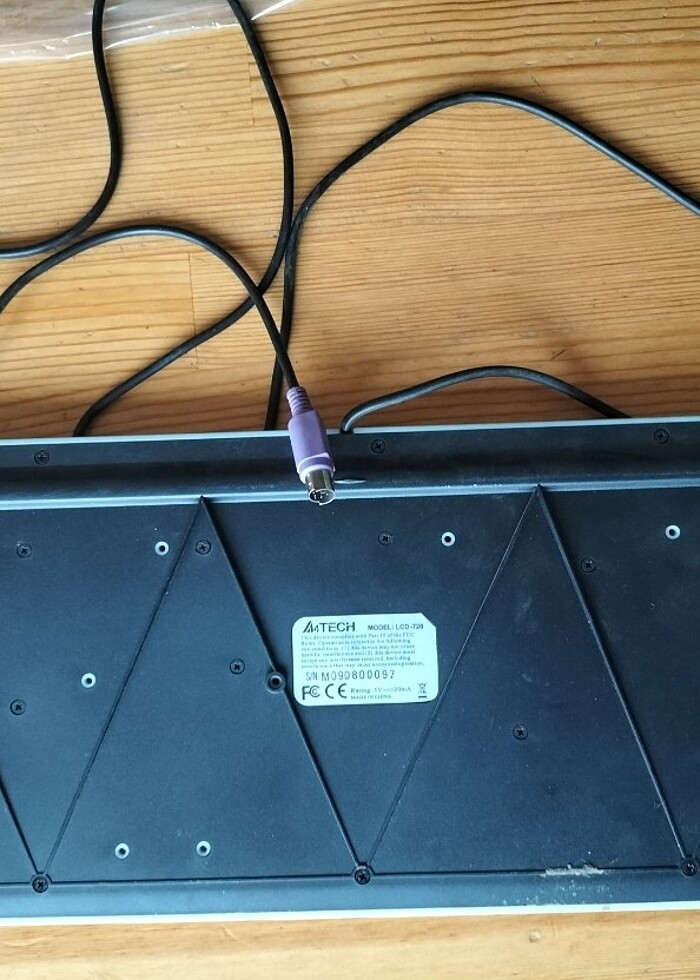 Â4 tech iğne uçlu klavye  - Görsel 2