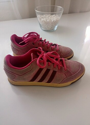 38 Beden pembe Renk Orjinal adidas spor ayakkabı
