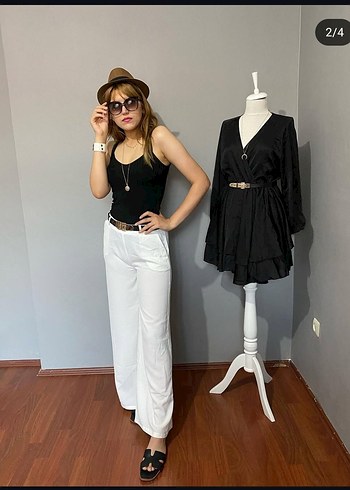 BebePlus Beyaz pantolon