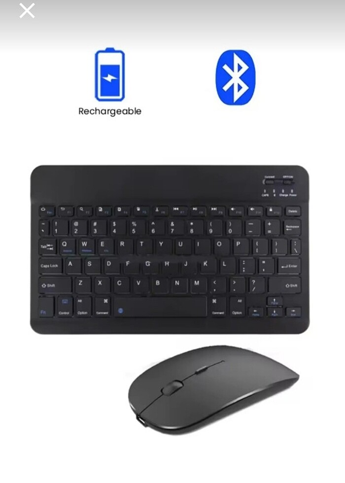 Mini klavye ve mouse  - Görsel 3