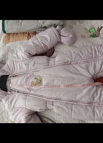 12-18 Ay Beden mor Renk Kışlık lila tulum
