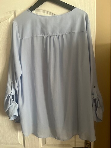 50 Beden mavi Renk Bluz (tunik )