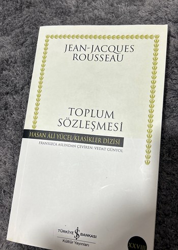 Toplum Sözleşmesi - Jean-Jacques Rousseau