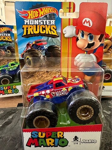Hot Whells Süper MARIO Monster Trucks