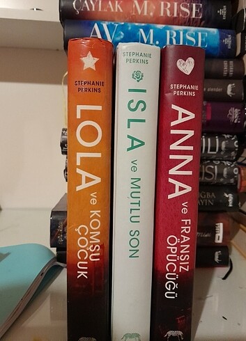 Anna ve Fransız öpücüğü 3 kitap set