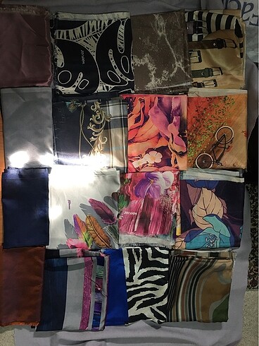 Zara Tafta kumaş eşarp