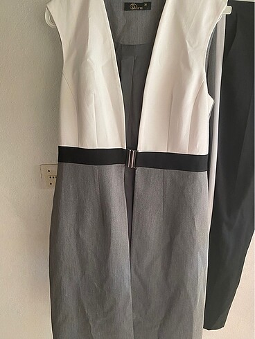 Off-White İkili blazer takım
