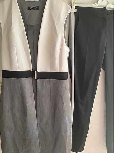 38 Beden İkili blazer takım
