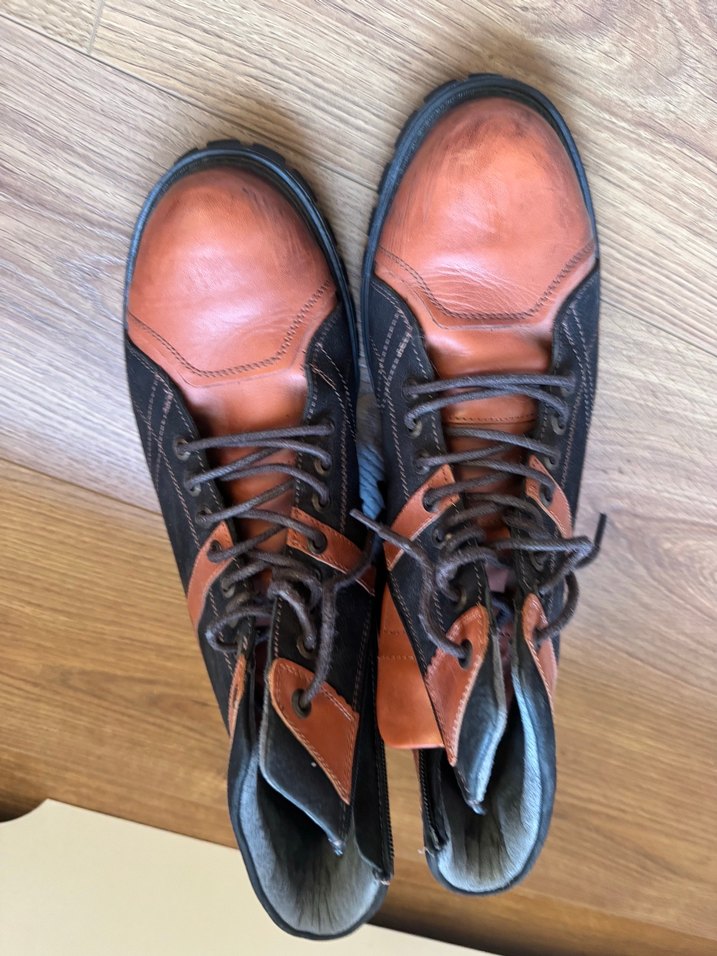 Kahverengi Tokalı Erkek Sokak Tarzı Bot - Görsel 2