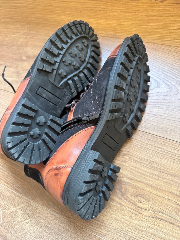 Kahverengi Tokalı Erkek Sokak Tarzı Bot - Görsel 4