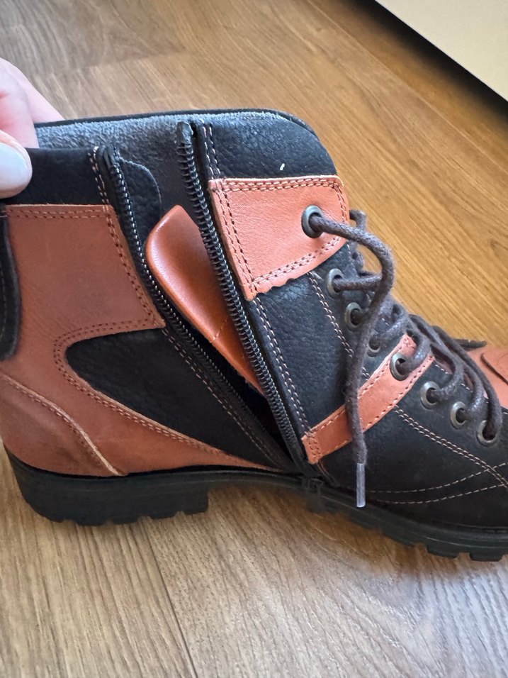 Kahverengi Tokalı Erkek Sokak Tarzı Bot - Görsel 3