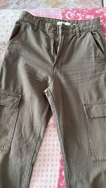 Stradivarius KADİN KARGO PANTOLON