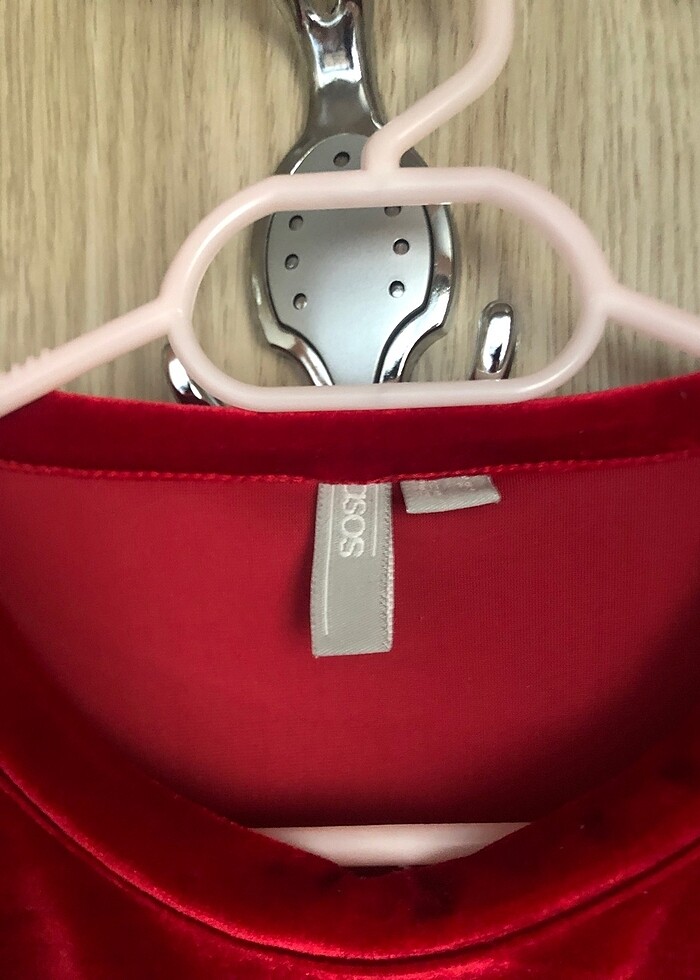 Asos kadife üst - Görsel 3