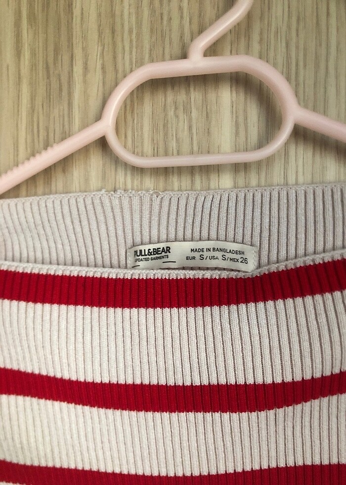 Pull and bear kısa üst kazak crop - Görsel 2