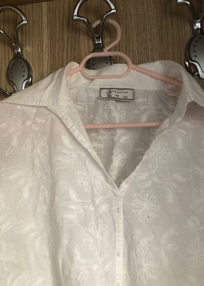 bol şık yazlık rahat gömlek - Görsel 3