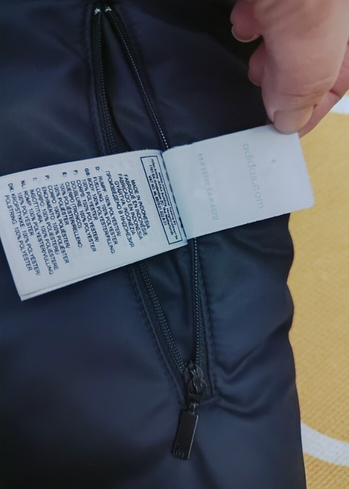 Adidas kalın yelek orjinal - Görsel 5