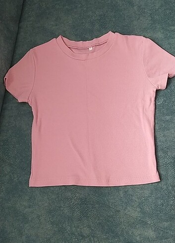 Kadın pembe bluz