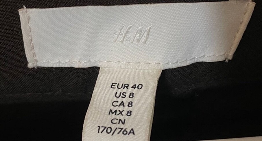 l Beden kahverengi Renk H&M Kumaş - Klasik - Düz Kesim Pantolon