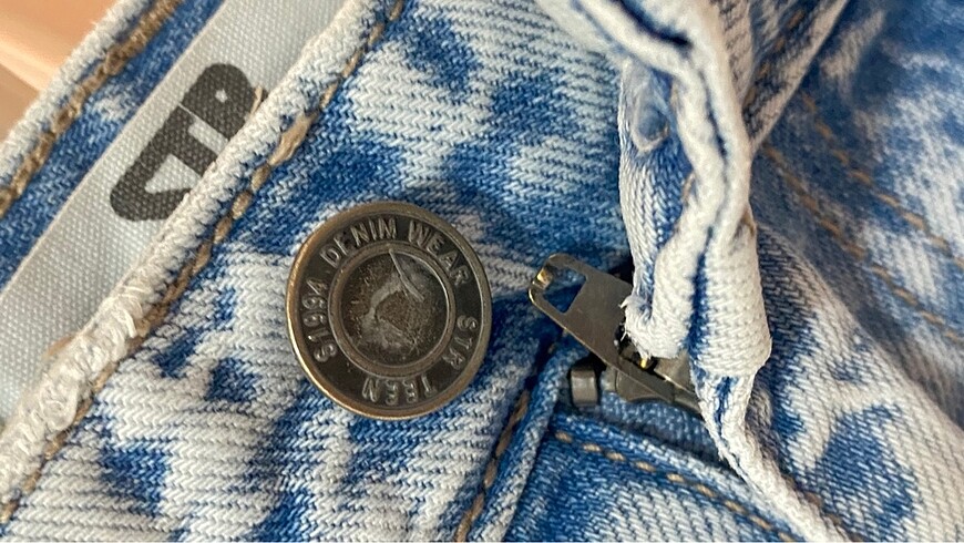 s Beden mavi Renk Stradivarius STR Teen Jean - Pantolon
