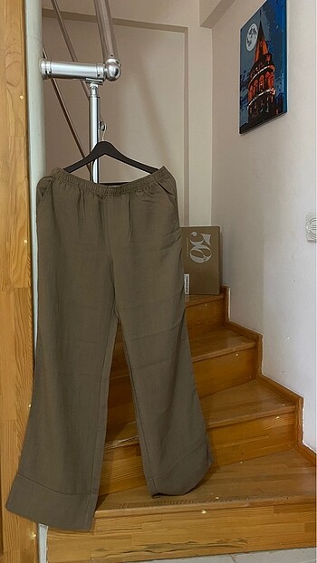 Zara Keten Pantolon