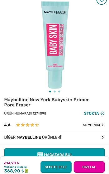 Maybelline New York Baby Skin Primer