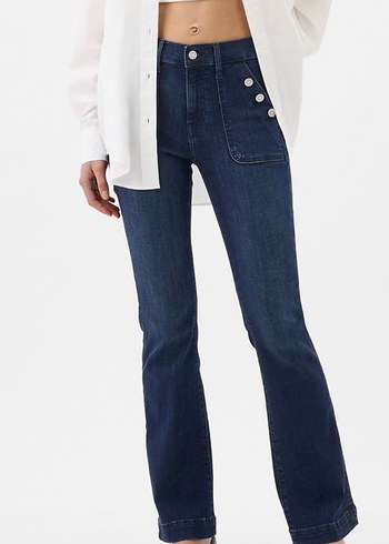 Gap Koyu Mavi Denim Jean