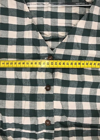 Yeşil Kareli Uzun Kadın Tulum - Görsel 5