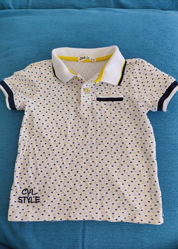 Çocuklar için Çok Renkli Polo Yaka Tişörtler - Görsel 8