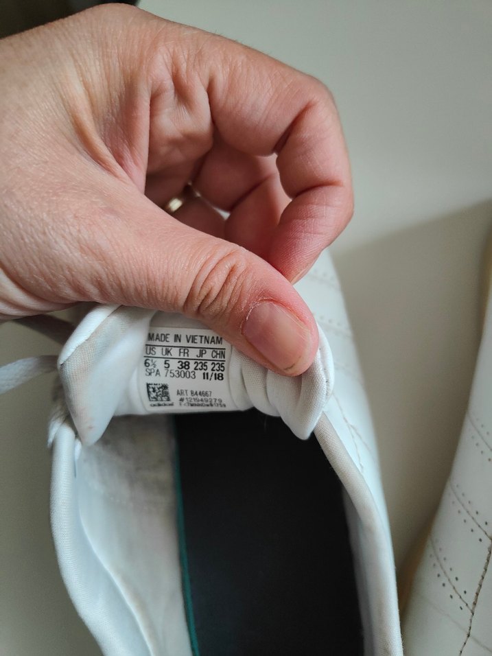 Beyaz Adidas Bağcıklı Kadın Sneaker - Görsel 2