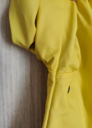 Sarı Erkek Çocuk Düğmeli Yağmurluk - Görsel 9