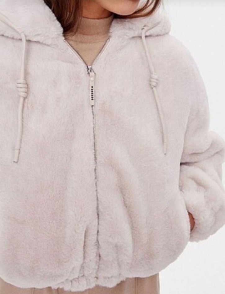 Bershka peluş mont - Görsel 2