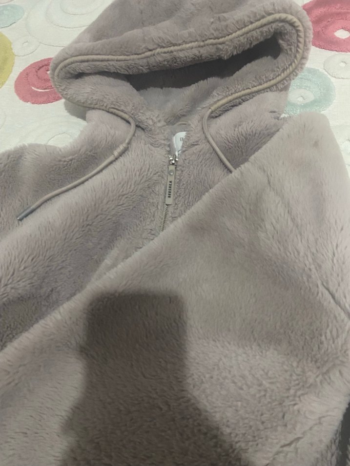 Kadın Peluş mont - Görsel 4