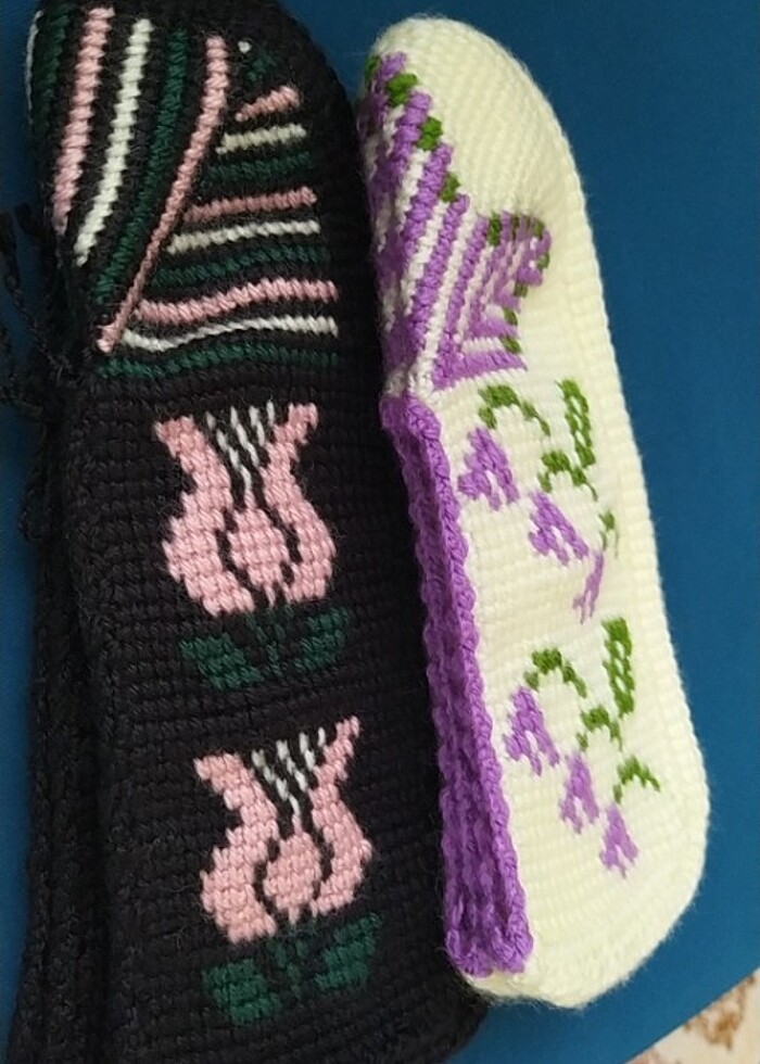 Bayan patik her numaraya göre örülür+çocuklar için de örülür - Görsel 5