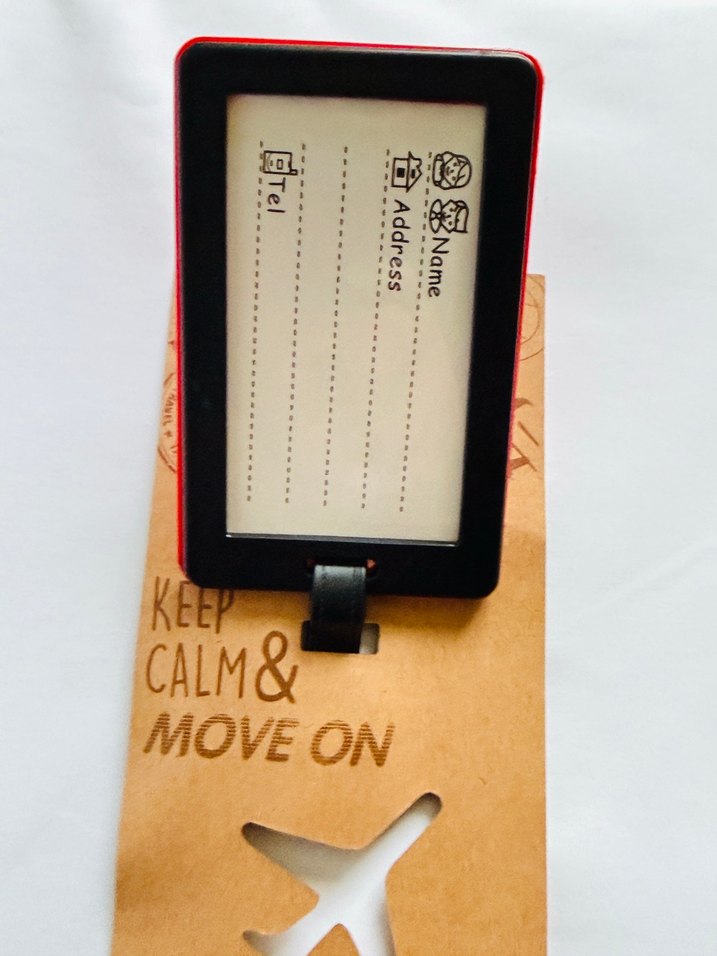 Kırmızı Bavul Etiketi - Don't Touch - Görsel 2