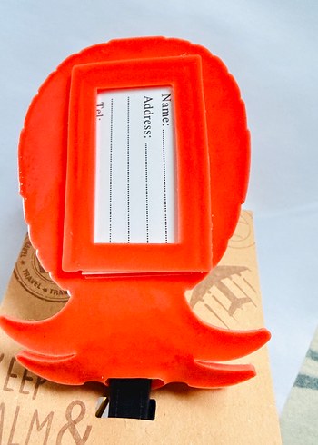 Ananas Desenli Bavul Etiketi - Görsel 2