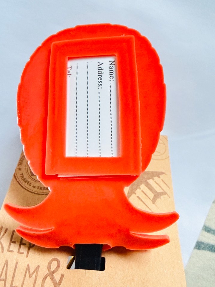 Ananas Desenli Bavul Etiketi - Görsel 2