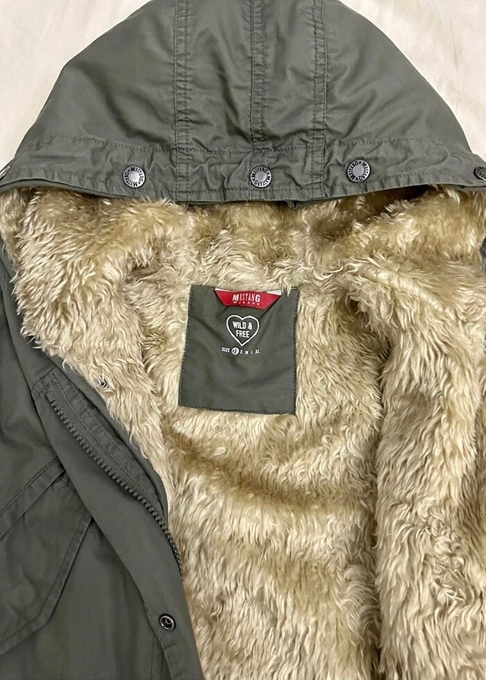 Mustang içi çıkmalı Parka - Görsel 5