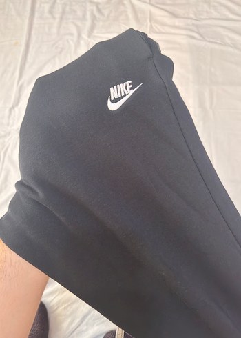 Nike Siyah Kemerli Geniş Kesim erkek Eşofman Altı - Görsel 5