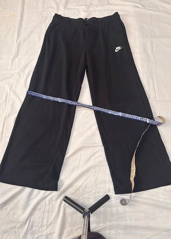 Nike Siyah Kemerli Geniş Kesim erkek Eşofman Altı - Görsel 3