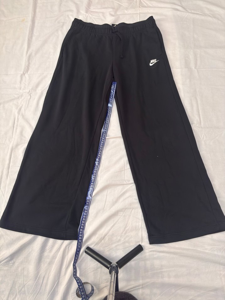 Nike Siyah Kemerli Geniş Kesim erkek Eşofman Altı - Görsel 2