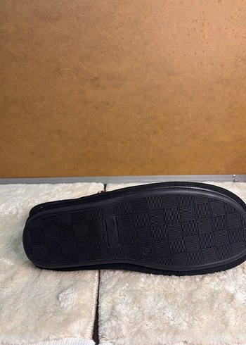 U.S polo Siyah Erkek Ev Terliği Velcro Bantlı - Görsel 3