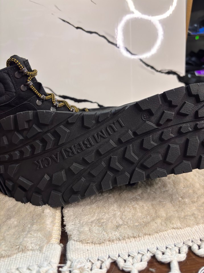 Lumberjack Siyah Erkek bot - Görsel 5