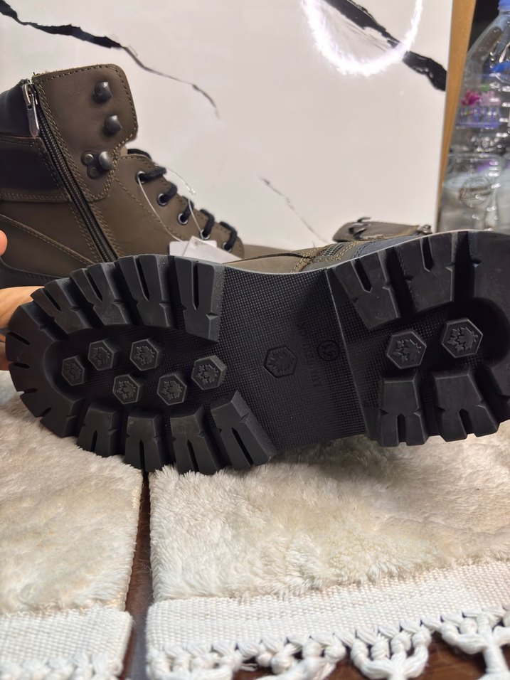 Lumberjack Erkek Kahverengi Deri Bağcıklı Bot - Görsel 5