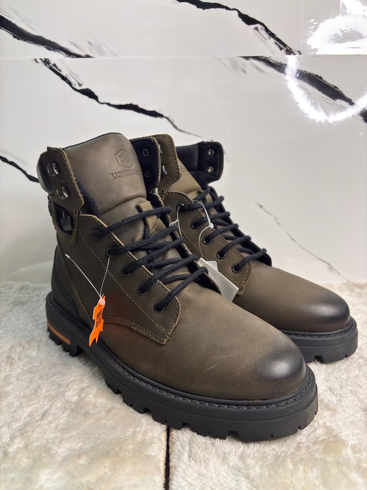 Lumberjack Erkek Kahverengi Deri Bağcıklı Bot - Görsel 2