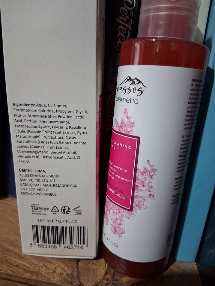 Parnassos Yüz Temizleme Peeling Jeli 150 ml - Görsel 2