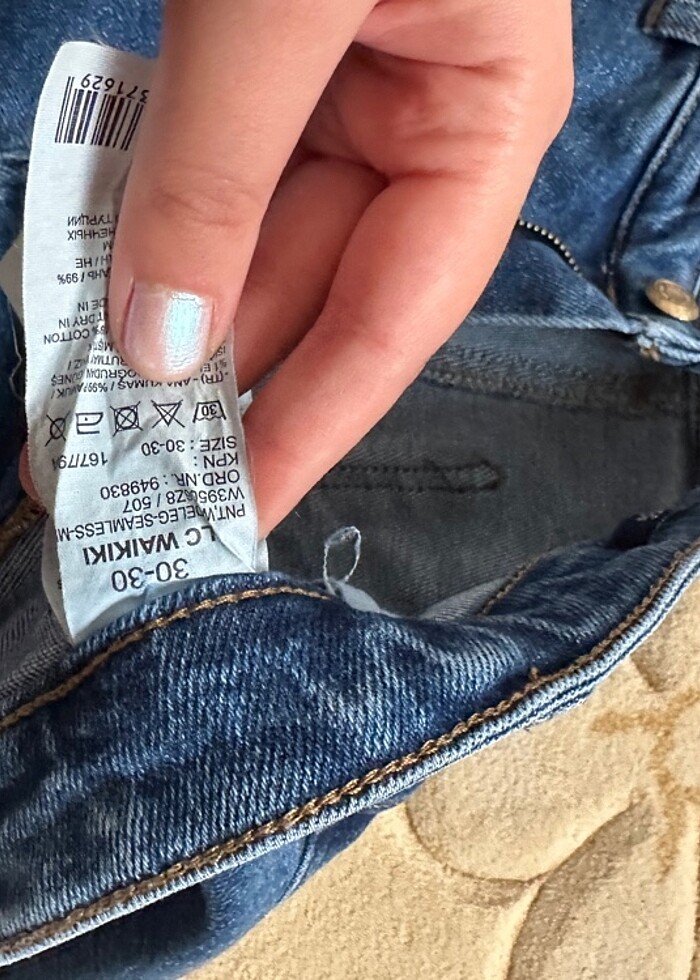 Wide leg jean - Görsel 5